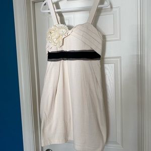 Anthropologie Delleta Breakfasting Dress Ivory